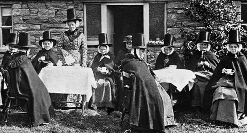 Welsh tea party in the 1860s
