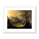 The Bard. JONES, Thomas. Print wedi’i Fframio