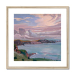 Innes, J.D. Pembroke Coast Print wedi’i Fframio