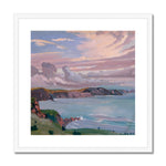 Innes, J.D. Pembroke Coast Print wedi’i Fframio
