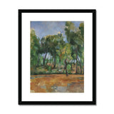 Provençal Landscape, Paul Cezanne Print wedi’i Fframio