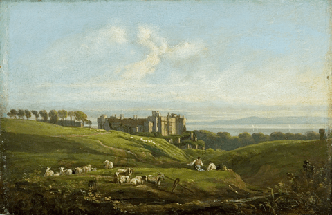 DE LA MOTTE, George Orleans (1788 - 1861). St Donat's Castle.