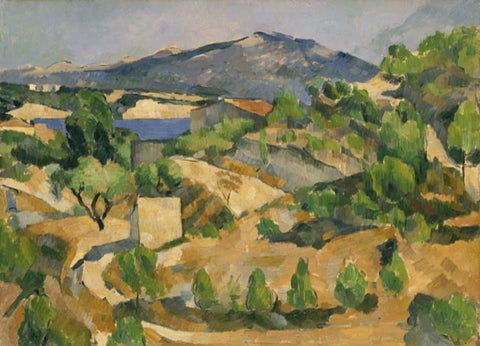 Cezanne, Paul. The Francois Zola Dam
