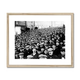 Union Meeting 1910. Print wedi’i Fframio