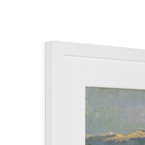 Midday, L'Estaque, The François Zola Dam. Paul Cezanne Print wedi’i Fframio